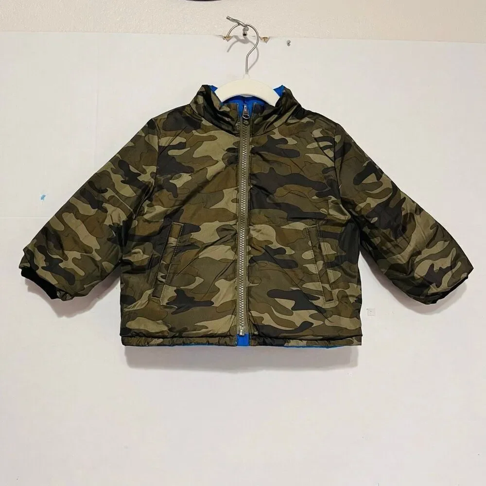 Baby GAP Reversible Puffer Jacket   Size 18-24 Months